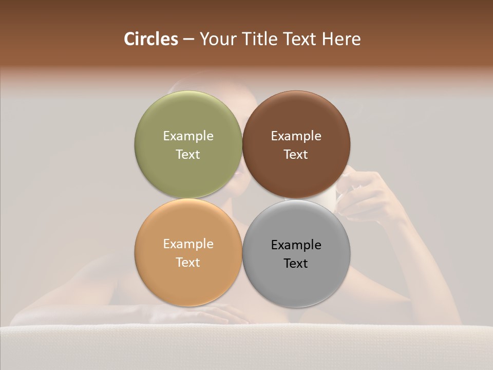 Coffee Fashion Dark PowerPoint Template