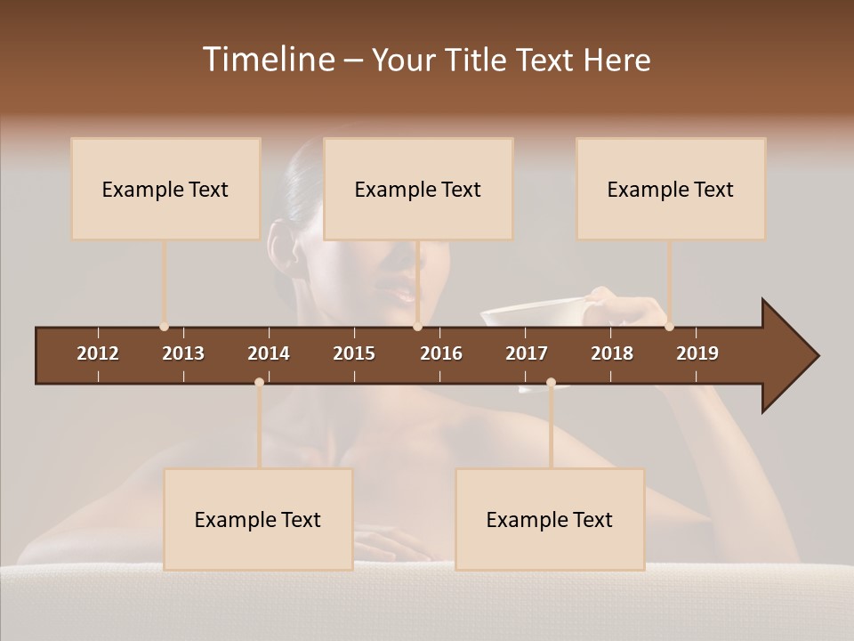 Coffee Fashion Dark PowerPoint Template