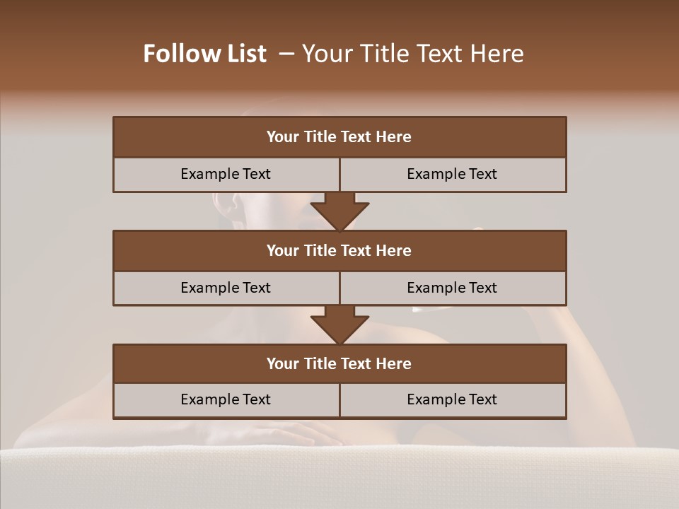 Coffee Fashion Dark PowerPoint Template