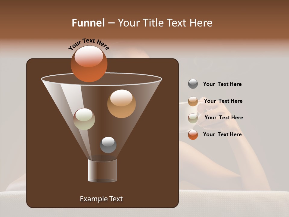 Coffee Fashion Dark PowerPoint Template