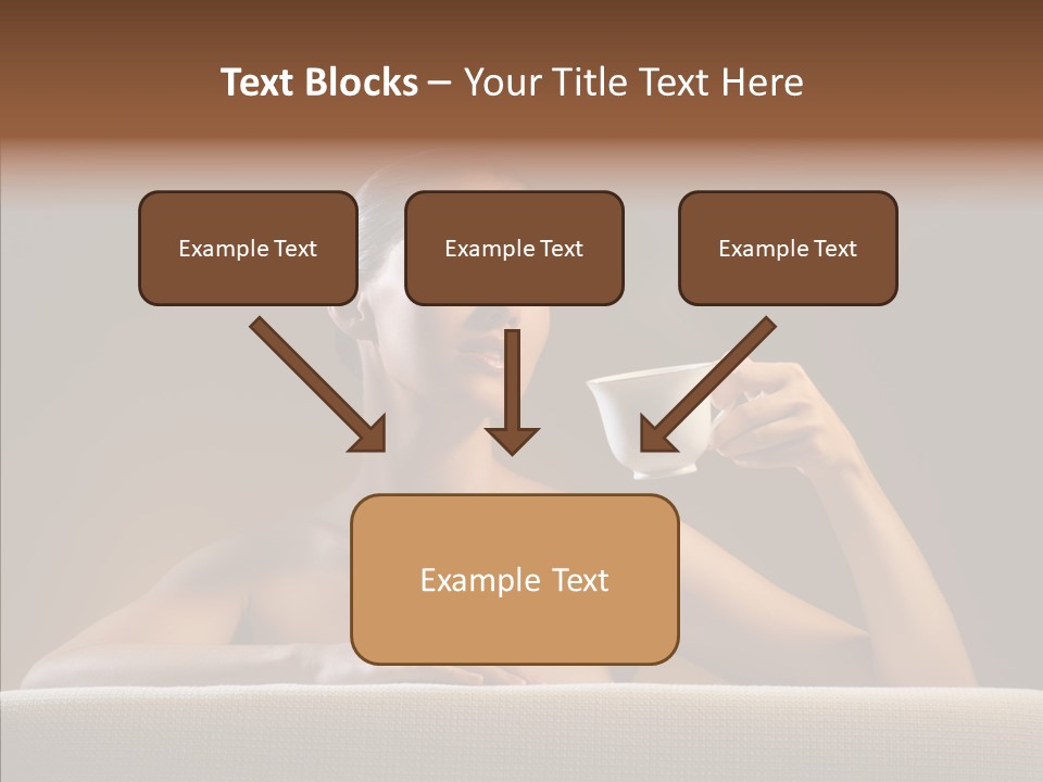 Coffee Fashion Dark PowerPoint Template