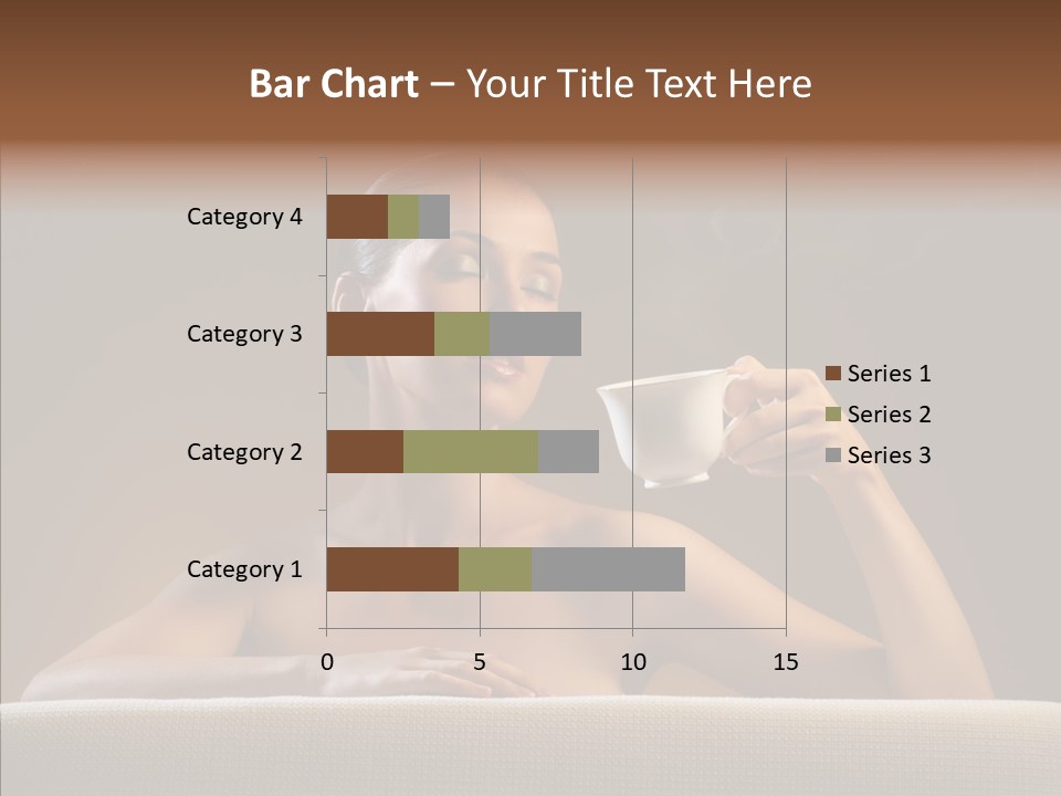 Coffee Fashion Dark PowerPoint Template