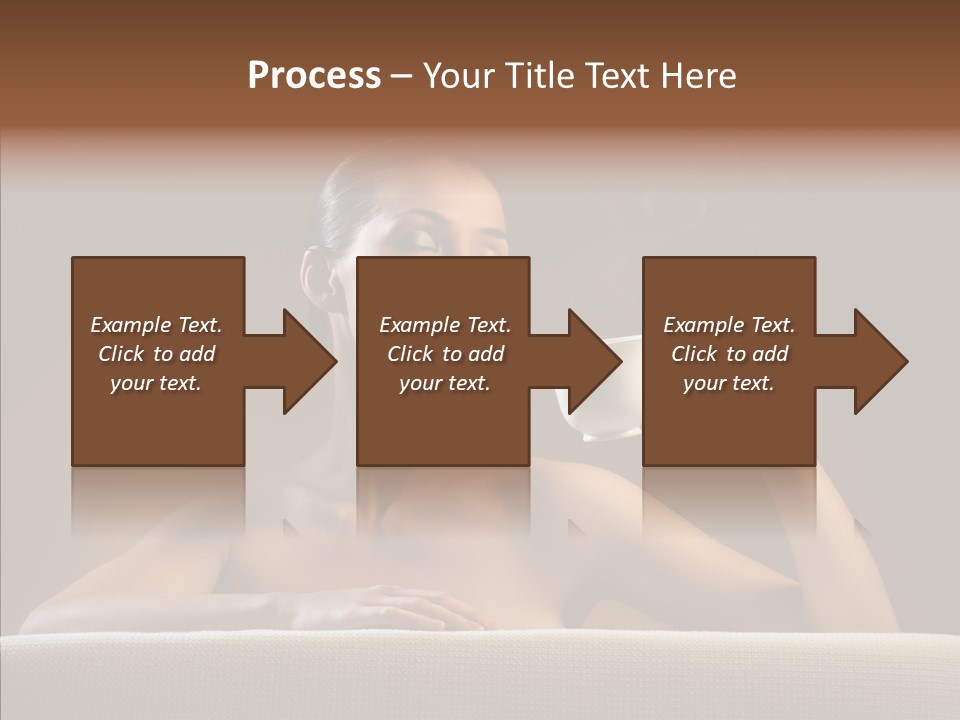 Coffee Fashion Dark PowerPoint Template