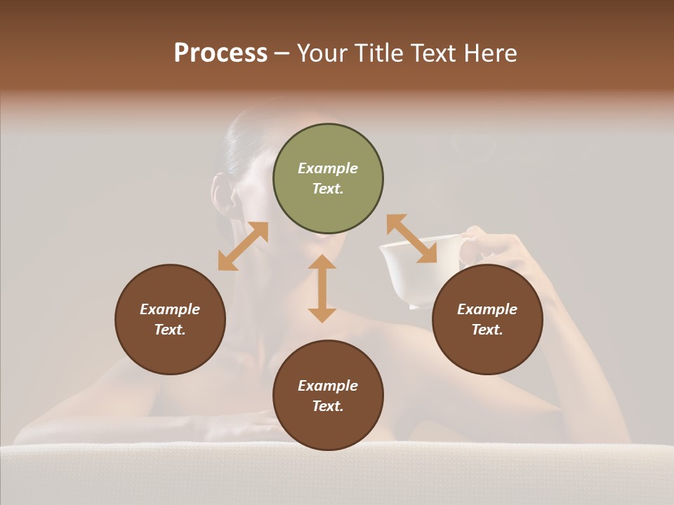 Coffee Fashion Dark PowerPoint Template