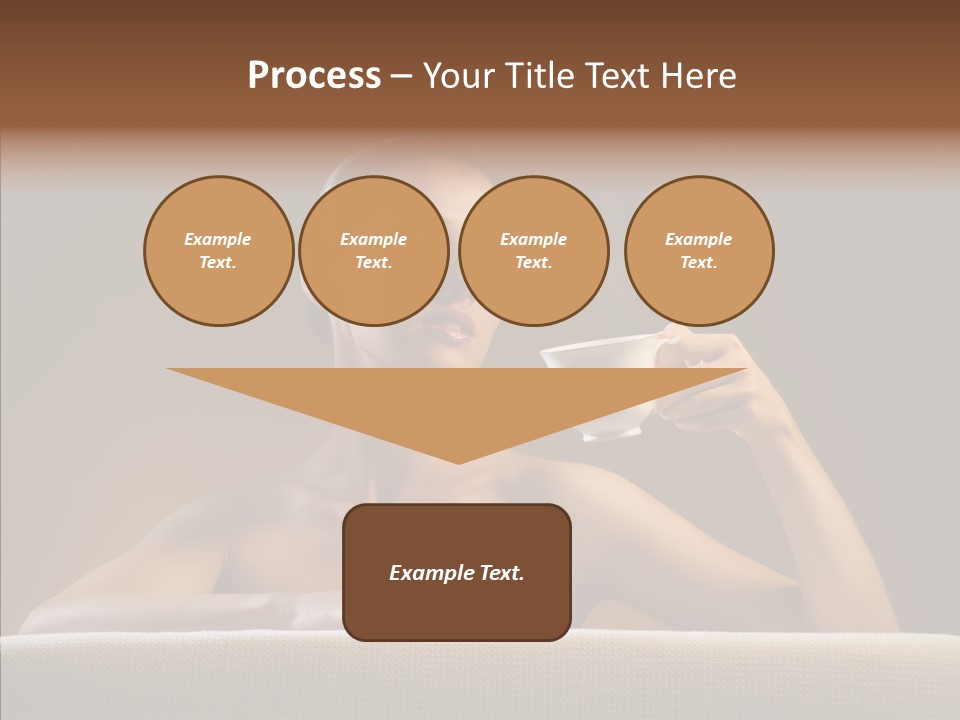 Coffee Fashion Dark PowerPoint Template