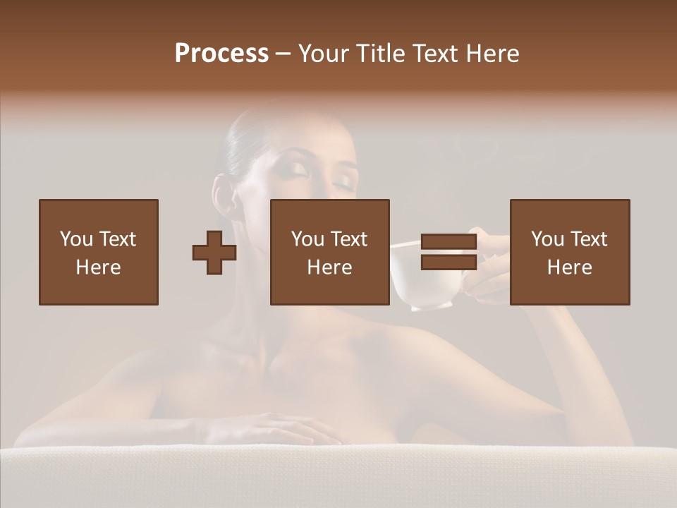 Coffee Fashion Dark PowerPoint Template