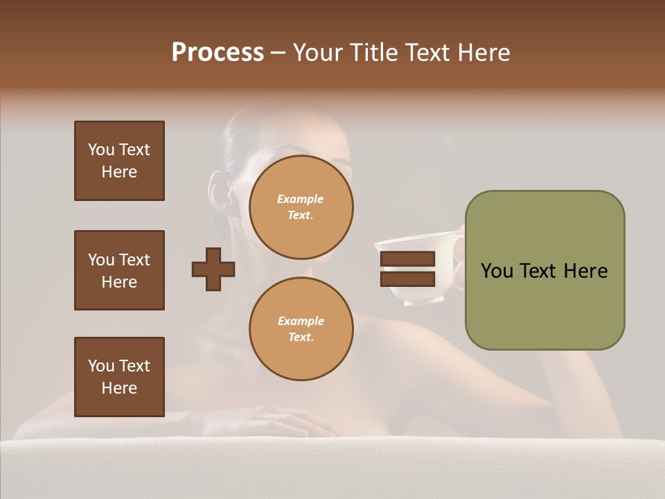 Coffee Fashion Dark PowerPoint Template