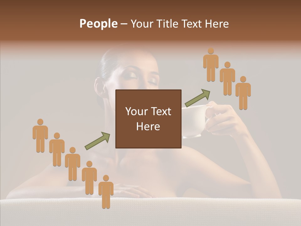 Coffee Fashion Dark PowerPoint Template