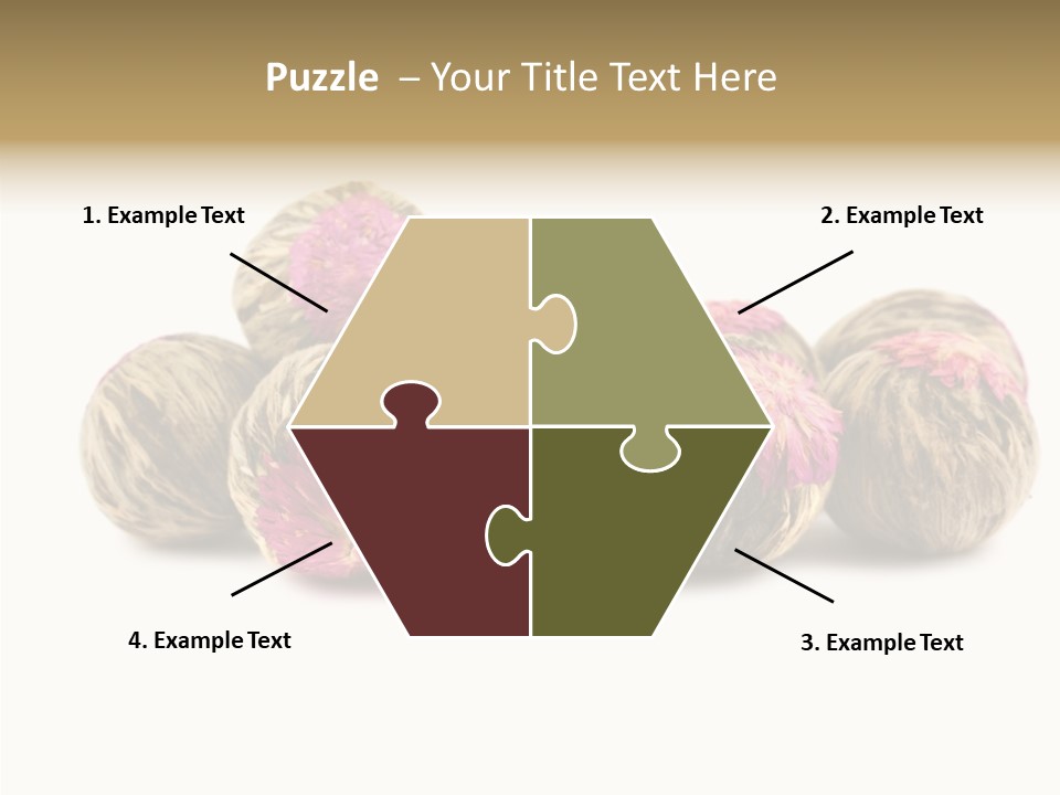 Flower Drink Lifestyle PowerPoint Template