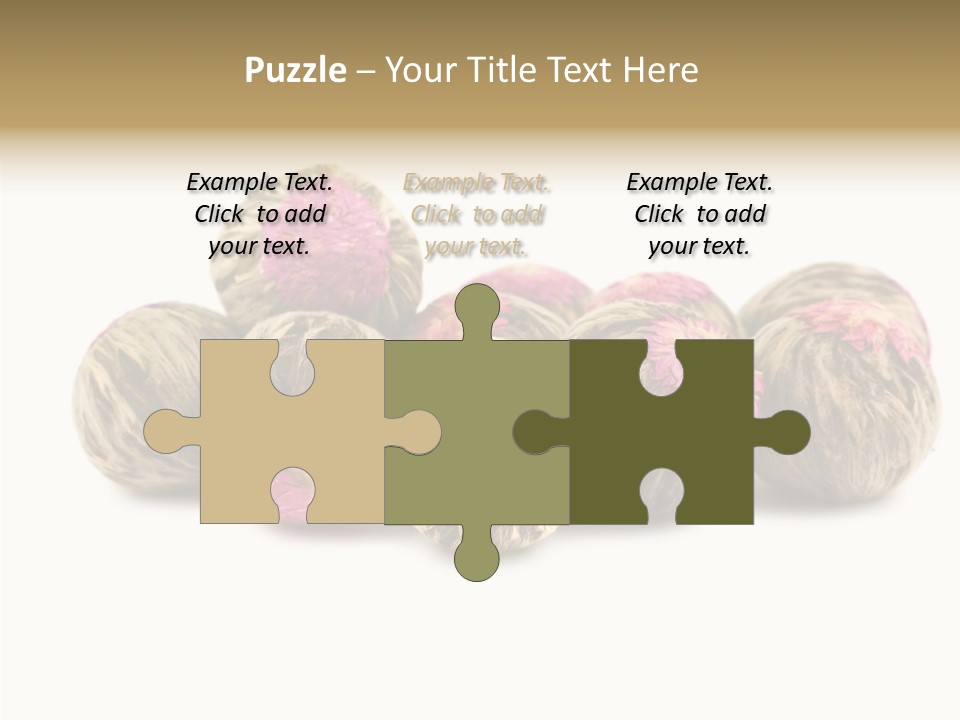 Flower Drink Lifestyle PowerPoint Template