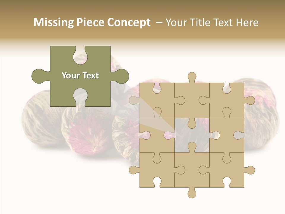 Flower Drink Lifestyle PowerPoint Template