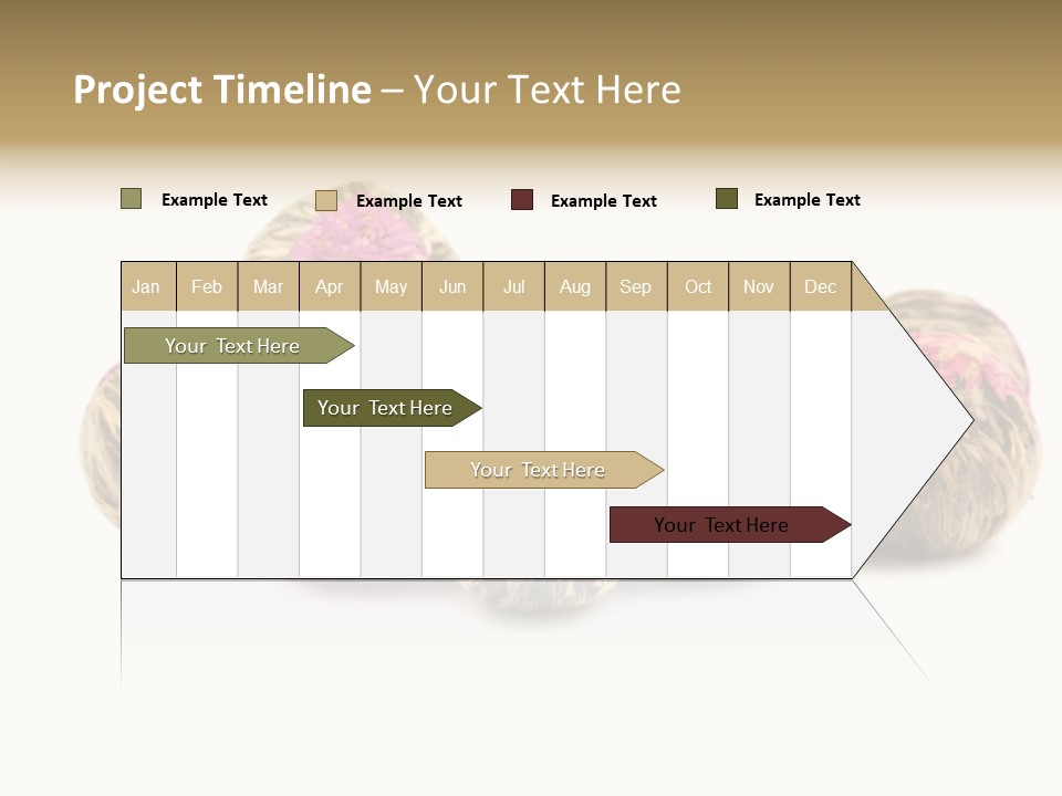 Flower Drink Lifestyle PowerPoint Template