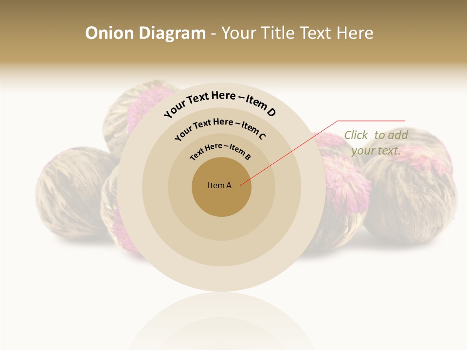 Flower Drink Lifestyle PowerPoint Template