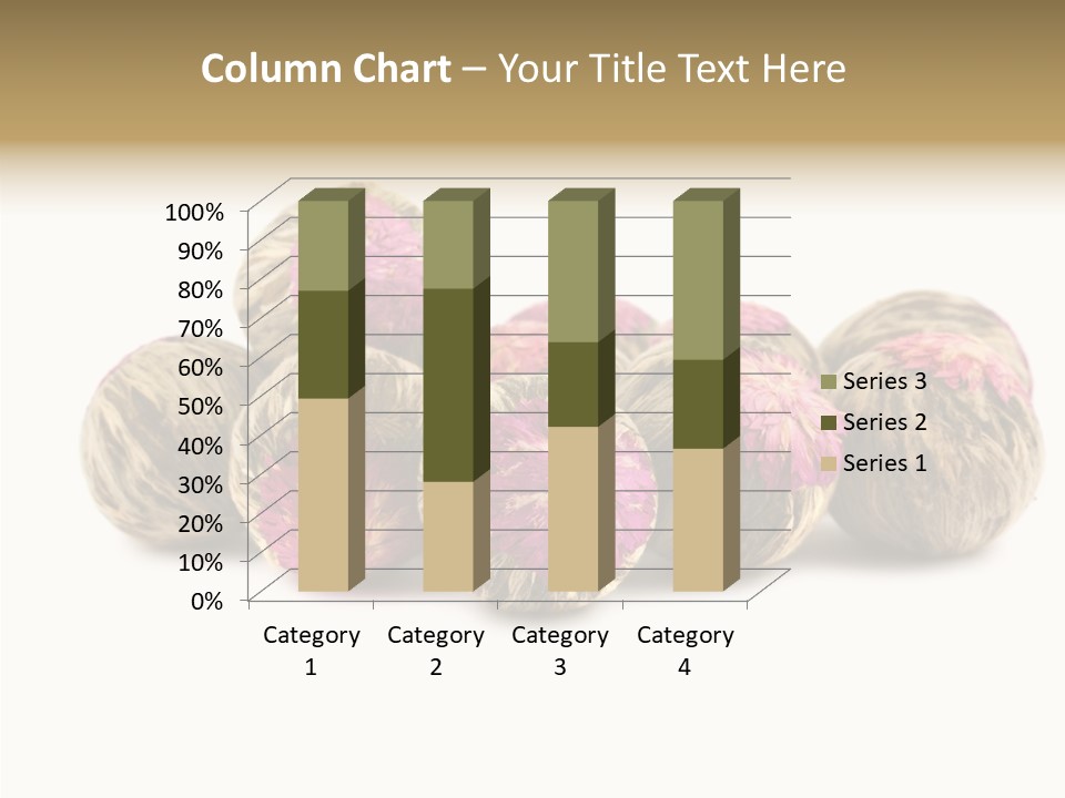 Flower Drink Lifestyle PowerPoint Template