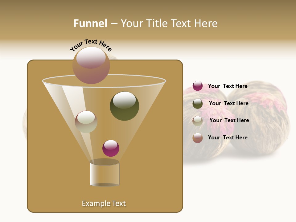 Flower Drink Lifestyle PowerPoint Template
