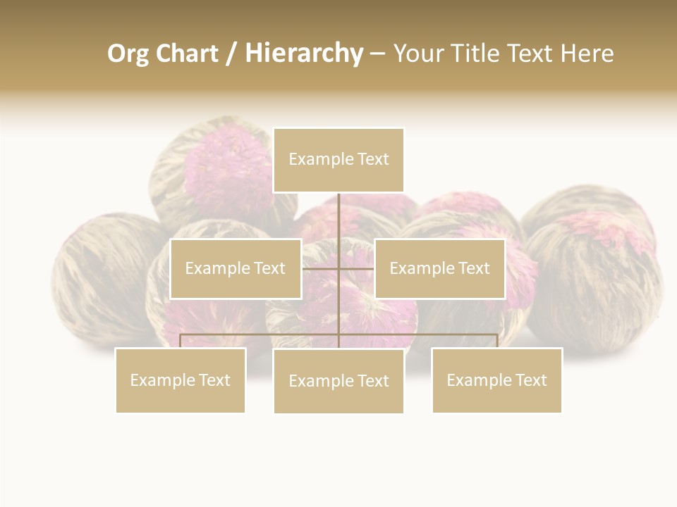 Flower Drink Lifestyle PowerPoint Template