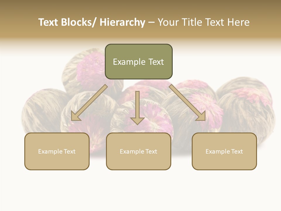 Flower Drink Lifestyle PowerPoint Template