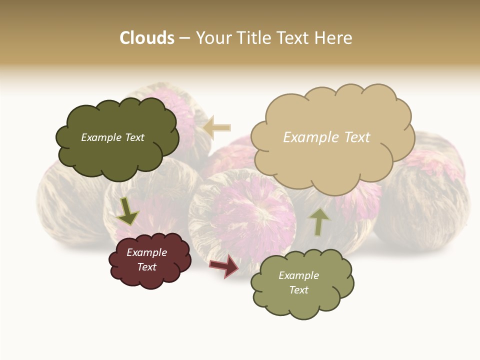 Flower Drink Lifestyle PowerPoint Template