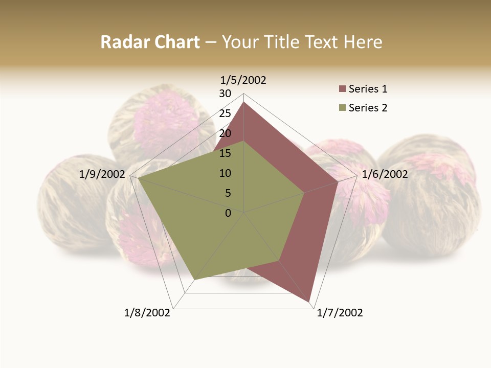 Flower Drink Lifestyle PowerPoint Template