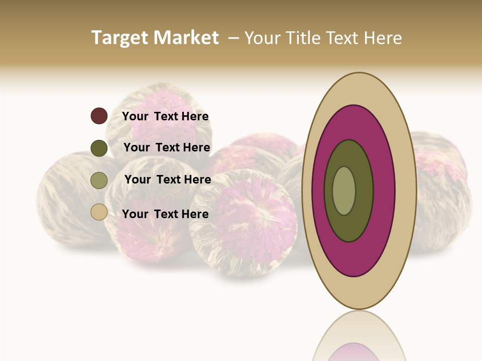 Flower Drink Lifestyle PowerPoint Template