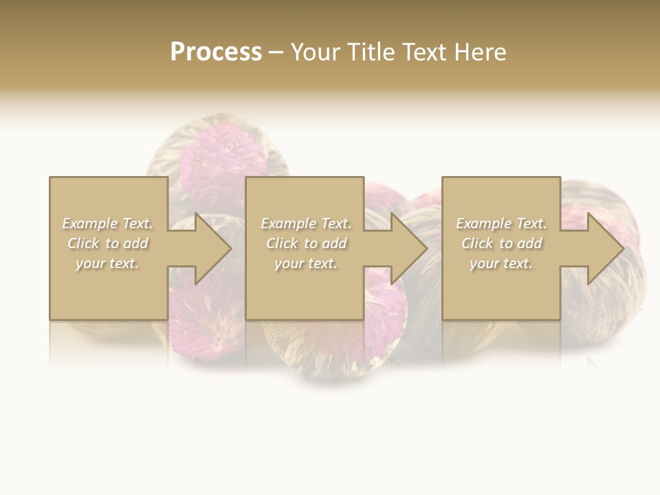 Flower Drink Lifestyle PowerPoint Template