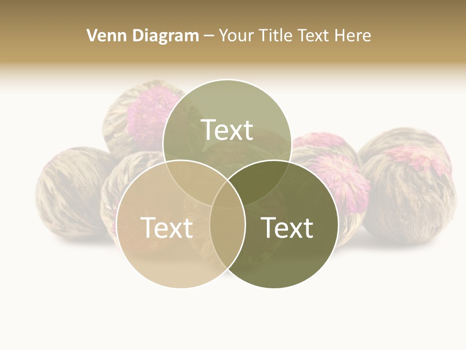 Flower Drink Lifestyle PowerPoint Template