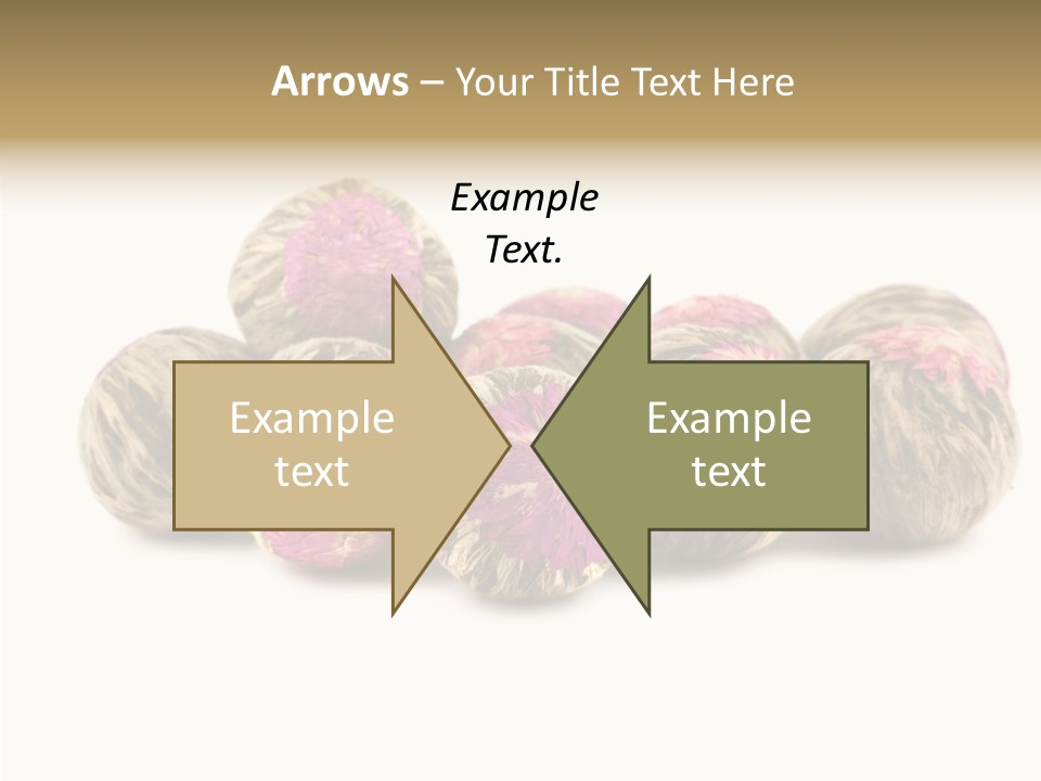 Flower Drink Lifestyle PowerPoint Template