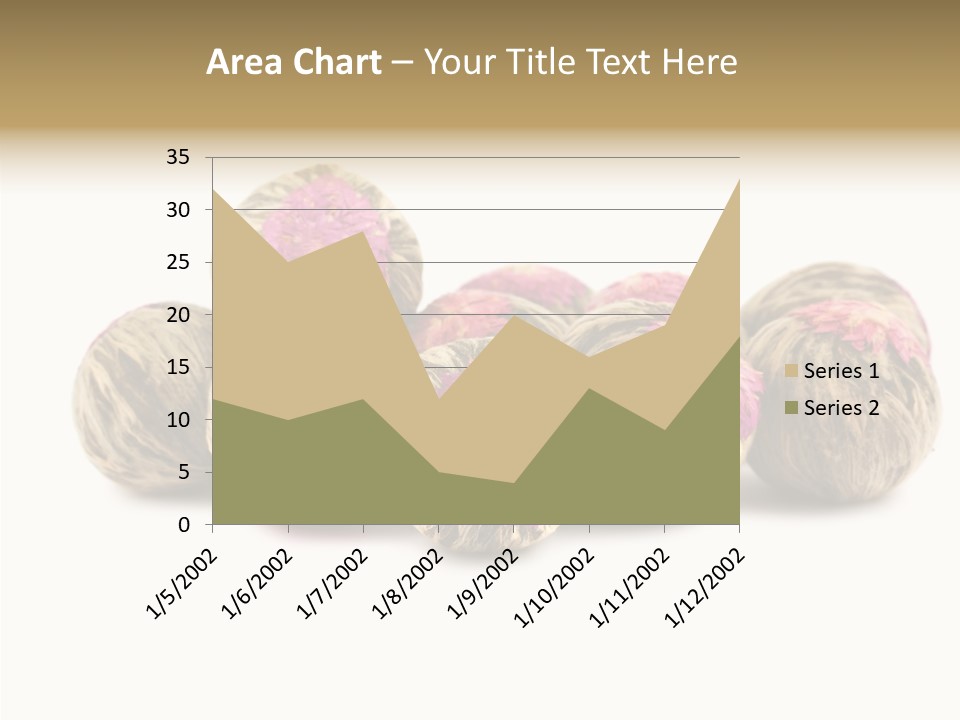 Flower Drink Lifestyle PowerPoint Template