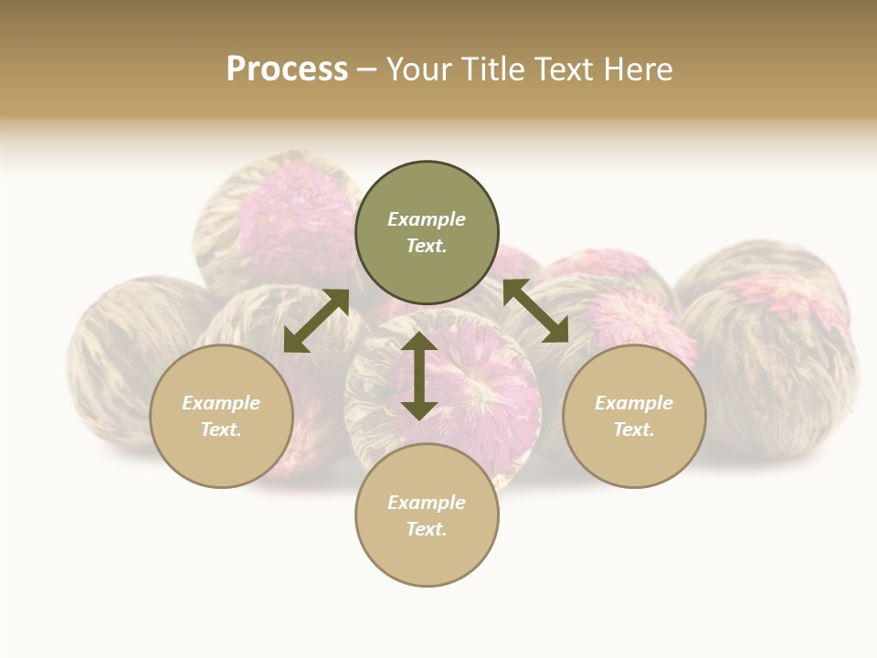 Flower Drink Lifestyle PowerPoint Template