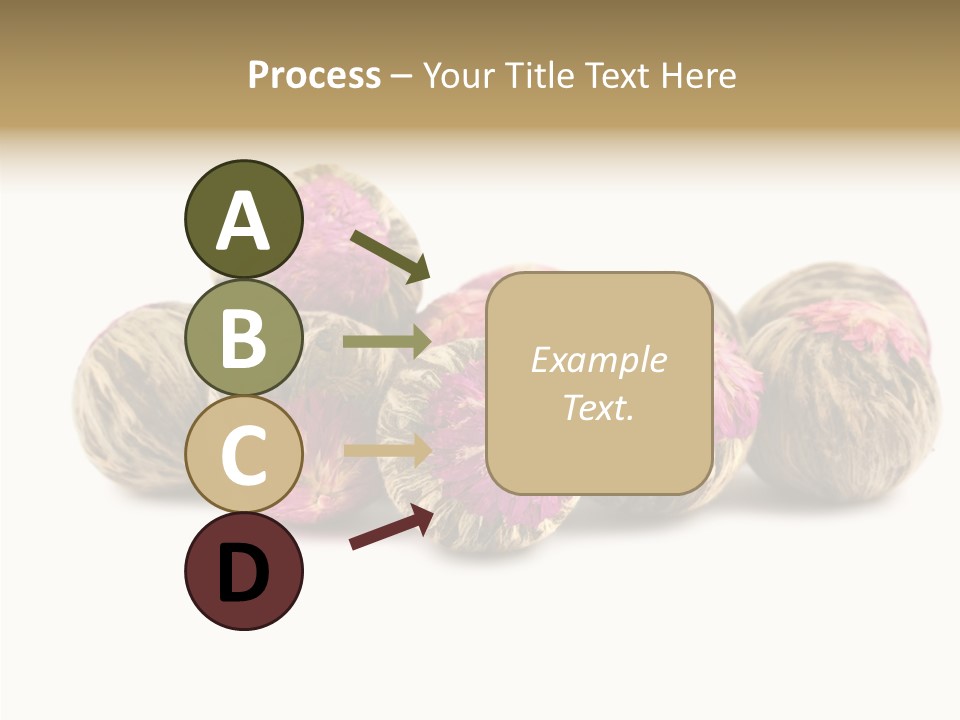 Flower Drink Lifestyle PowerPoint Template