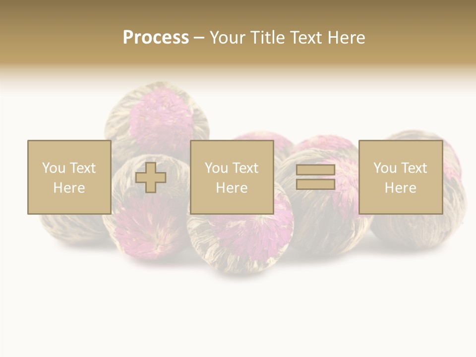 Flower Drink Lifestyle PowerPoint Template