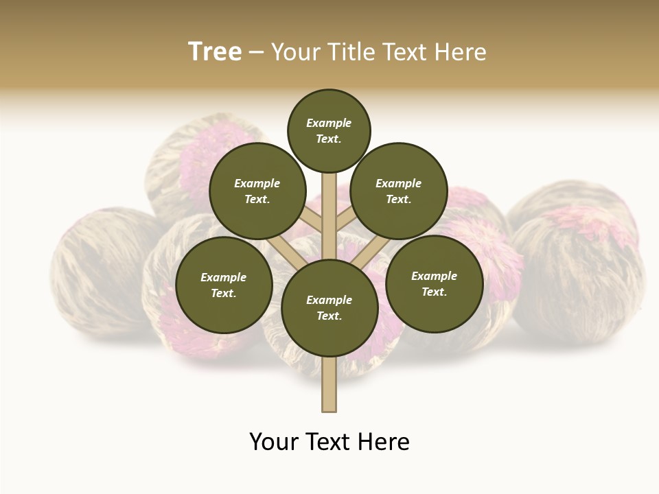 Flower Drink Lifestyle PowerPoint Template