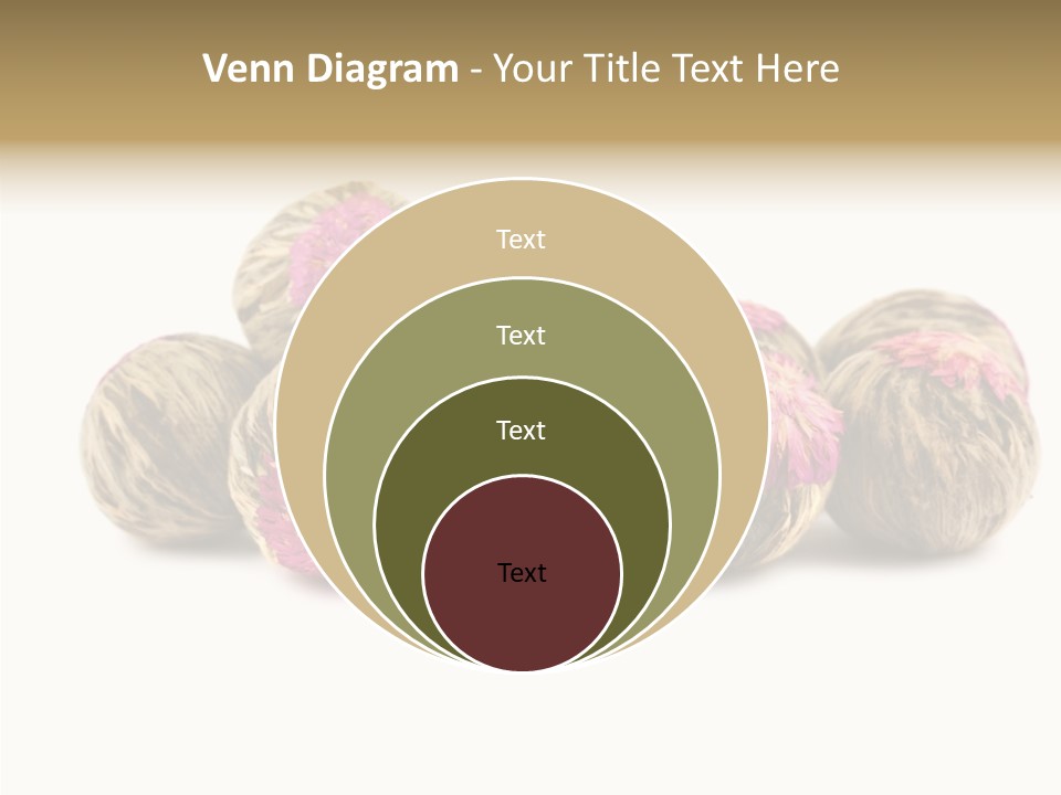 Flower Drink Lifestyle PowerPoint Template