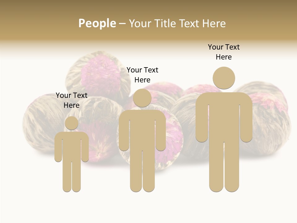 Flower Drink Lifestyle PowerPoint Template