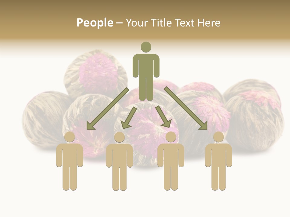 Flower Drink Lifestyle PowerPoint Template