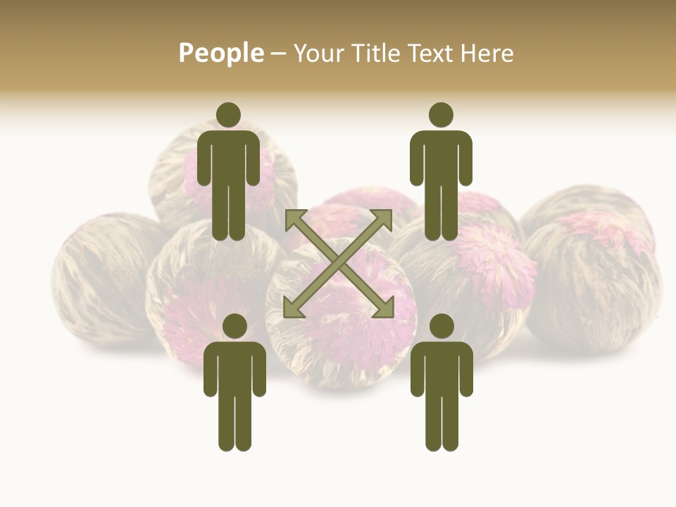 Flower Drink Lifestyle PowerPoint Template