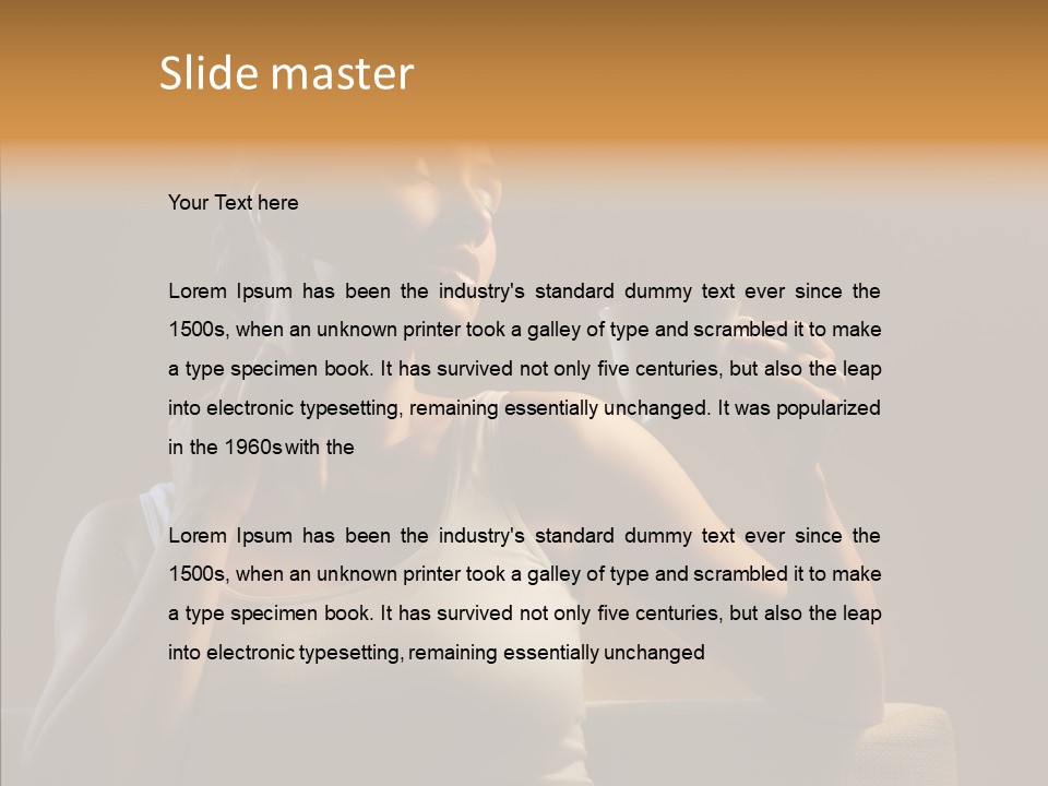 Close Up Beauty Drink PowerPoint Template