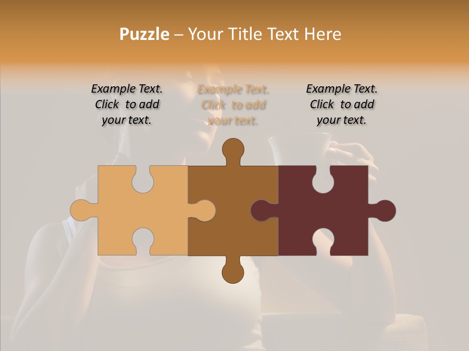 Close Up Beauty Drink PowerPoint Template