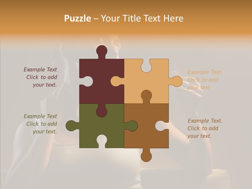 Close Up Beauty Drink PowerPoint Template