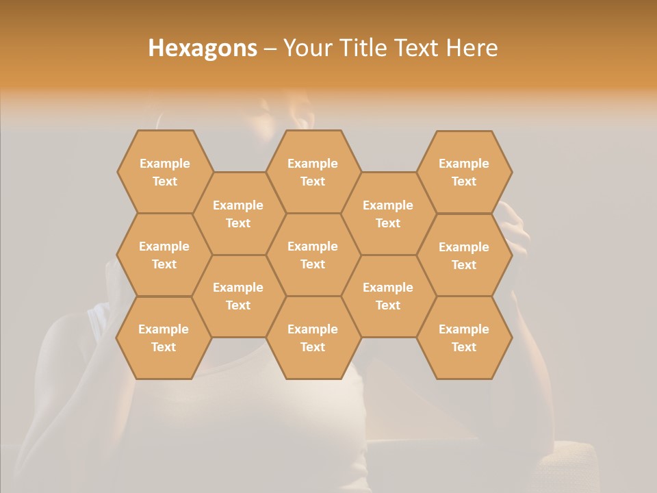 Close Up Beauty Drink PowerPoint Template