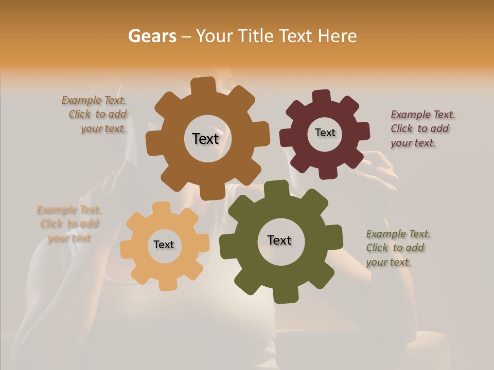 Close Up Beauty Drink PowerPoint Template