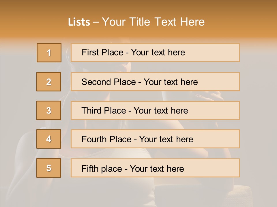 Close Up Beauty Drink PowerPoint Template
