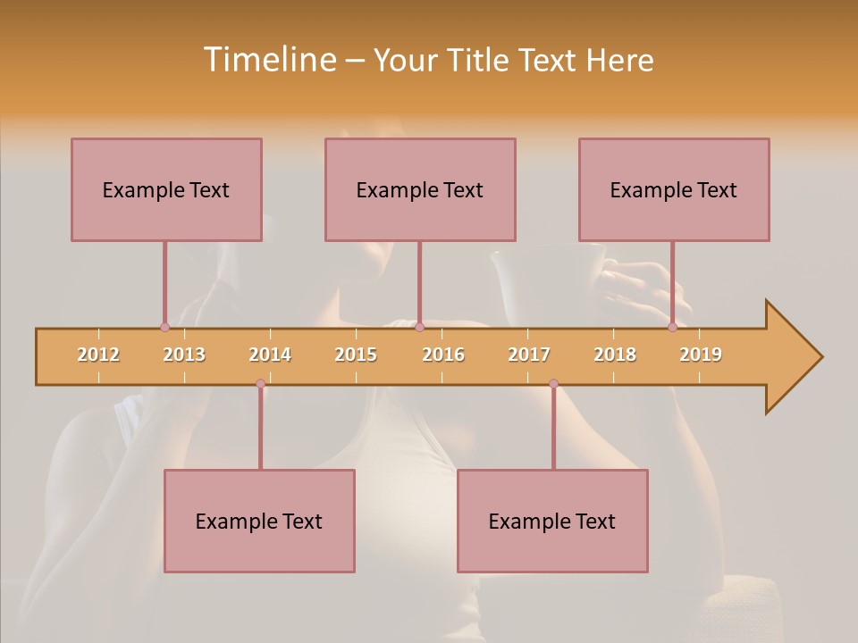 Close Up Beauty Drink PowerPoint Template