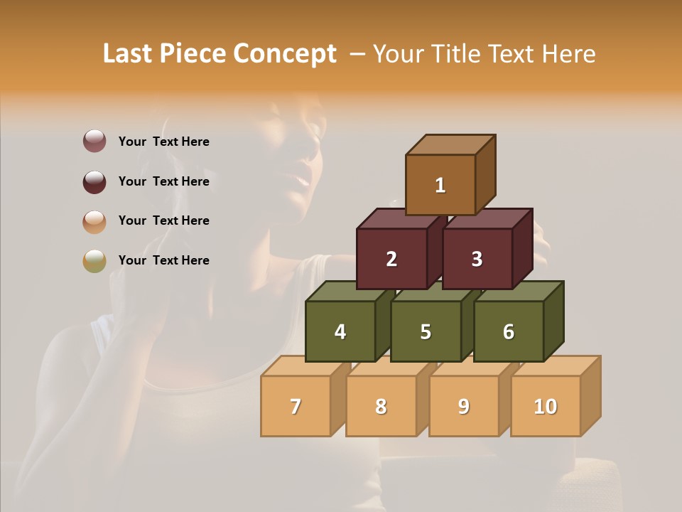 Close Up Beauty Drink PowerPoint Template