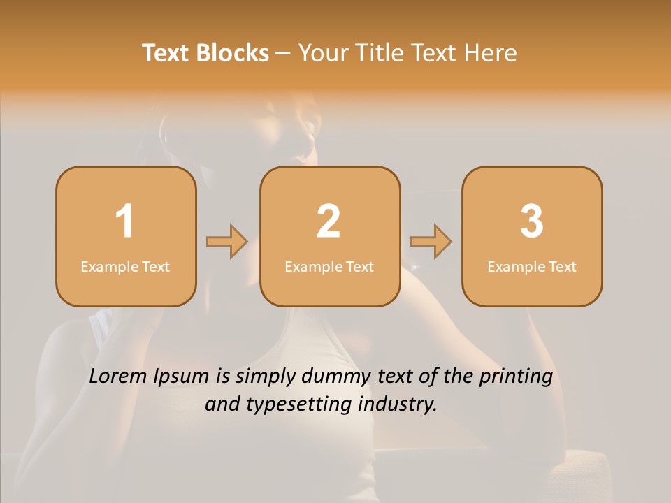Close Up Beauty Drink PowerPoint Template