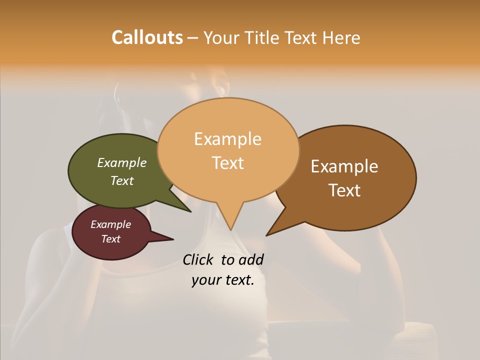 Close Up Beauty Drink PowerPoint Template