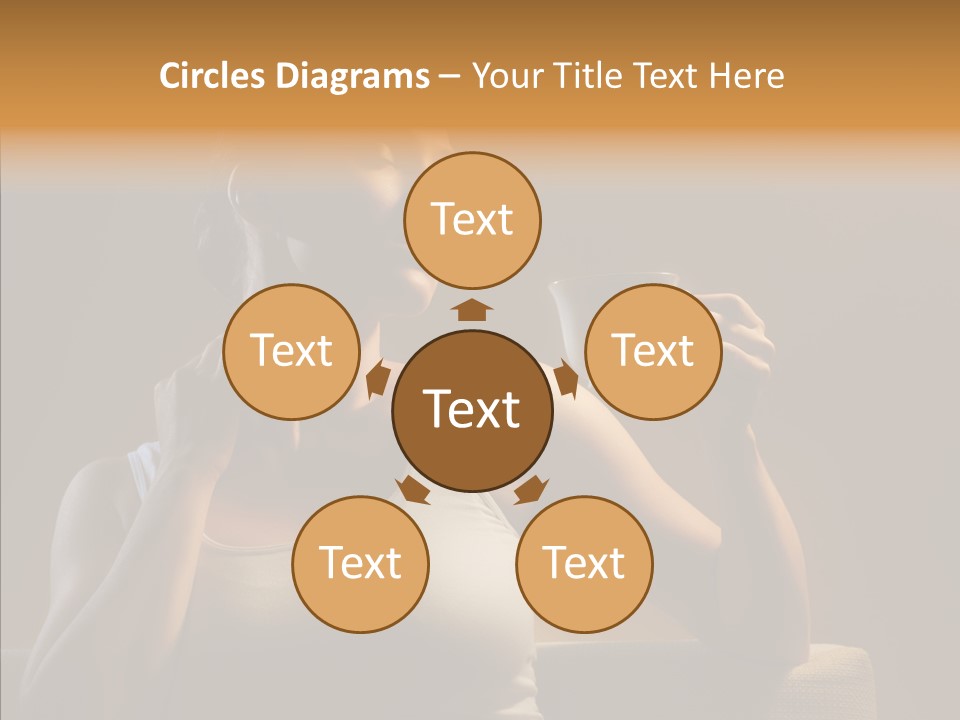 Close Up Beauty Drink PowerPoint Template