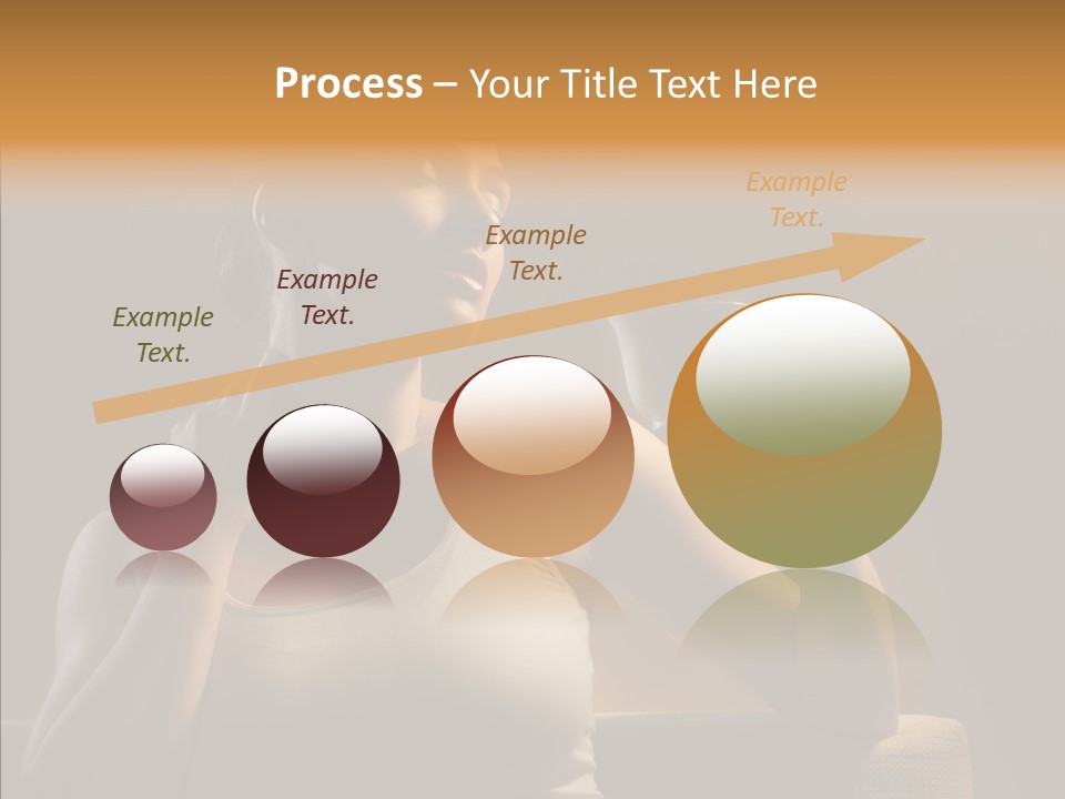 Close Up Beauty Drink PowerPoint Template