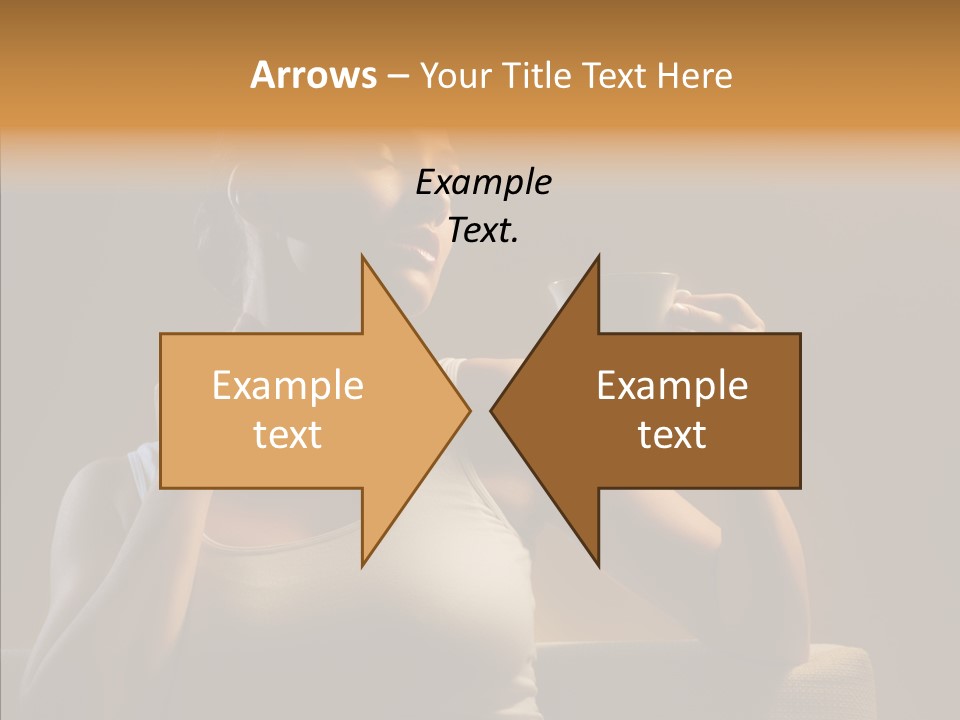 Close Up Beauty Drink PowerPoint Template