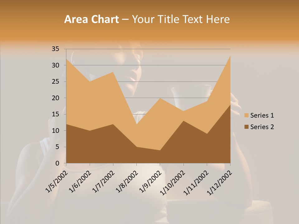 Close Up Beauty Drink PowerPoint Template